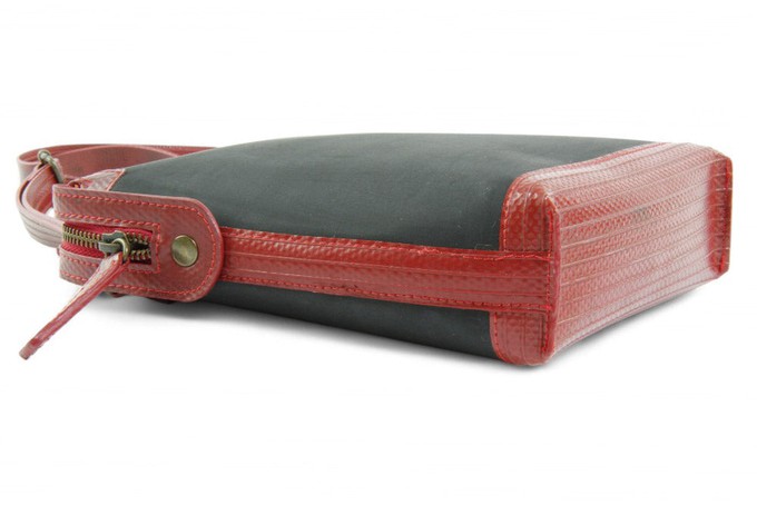 Saddle Bag | Printing Blanket & Fire-hose from Elvis & Kresse