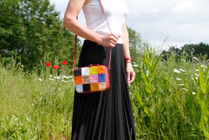 Disco Bag | Leather & Fire-hose from Elvis & Kresse