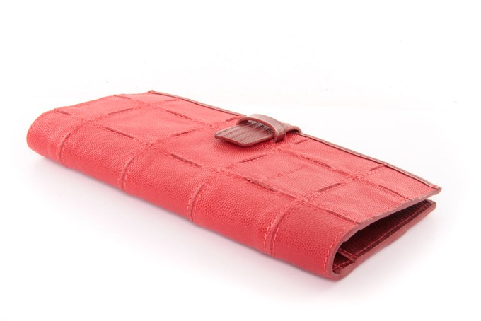 Travel Wallet | Leather & Fire-hose from Elvis & Kresse