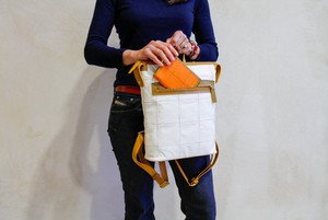 Passport Cover | Leather & Fire-hose from Elvis & Kresse