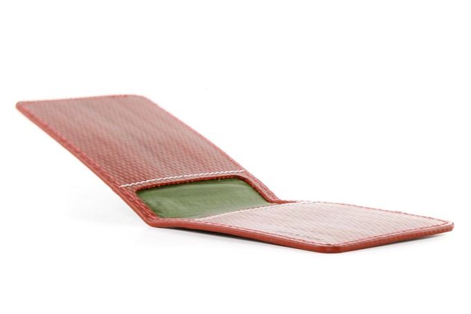 Double Card Holder | Printing Blanket & Fire-Hose from Elvis & Kresse