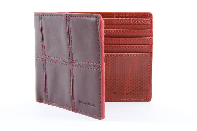 Billfold Wallet | Leather & Fire-hose from Elvis & Kresse