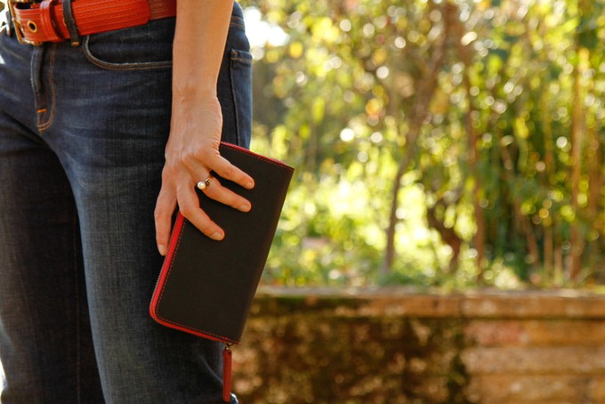 Purse | Printing Blanket & Fire-hose from Elvis & Kresse