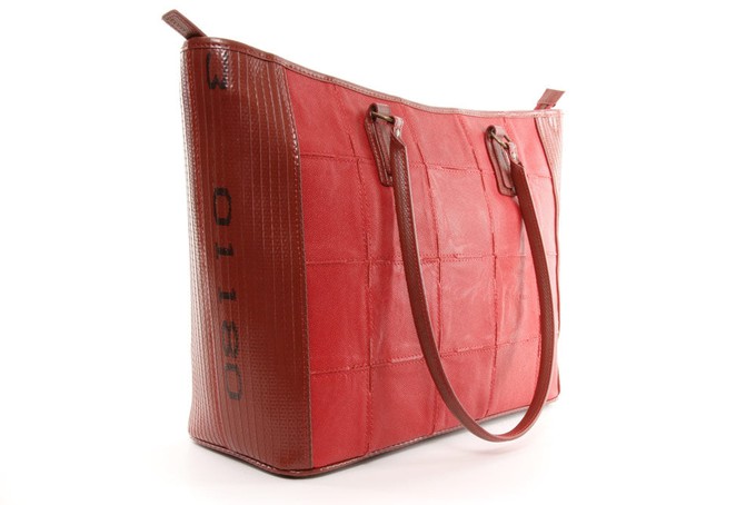 Classic Tote | Leather & Fire-hose from Elvis & Kresse