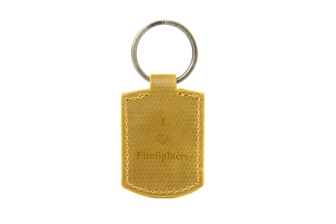 Key Ring | Leather & Fire-hose from Elvis & Kresse