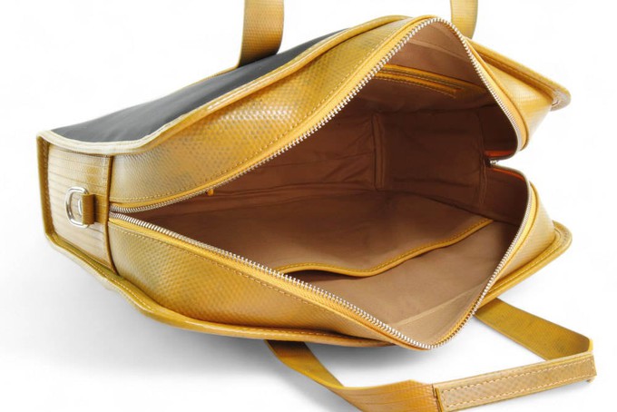 Compact Briefcase | Printing Blanket & Fire-hose from Elvis & Kresse