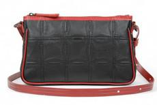 Crossbody Clutch Bag | Leather & Fire-hose via Elvis & Kresse