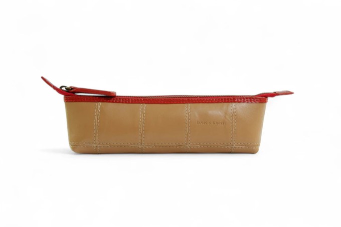 Pencil Case | Leather & Fire-hose from Elvis & Kresse