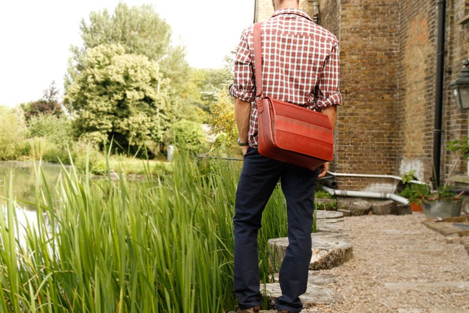 Messenger Bag | Fire-hose from Elvis & Kresse