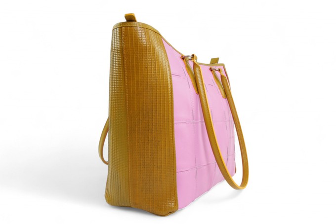 Classic Tote | Leather & Fire-hose from Elvis & Kresse