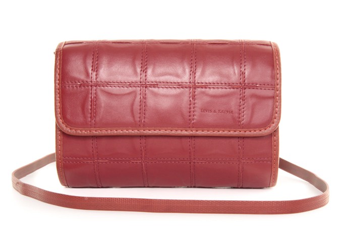 Crossbody Bag | Leather & Fire-hose from Elvis & Kresse