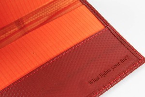 Passport Cover | Fire-hose from Elvis & Kresse