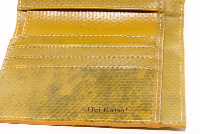 Faversham Wallet | Printing Blanket & Fire-hose from Elvis & Kresse