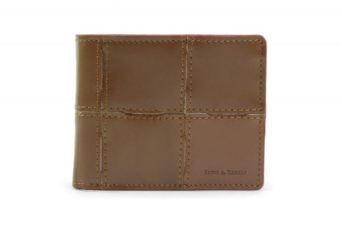Billfold Wallet with Coin Pocket | Leather & Fire-hose from Elvis & Kresse