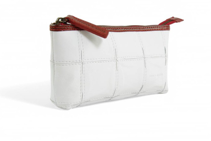 Toiletry Pouch | Leather & Fire-hose from Elvis & Kresse