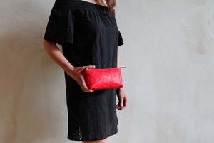 Toiletry Pouch | Leather & Fire-hose from Elvis & Kresse