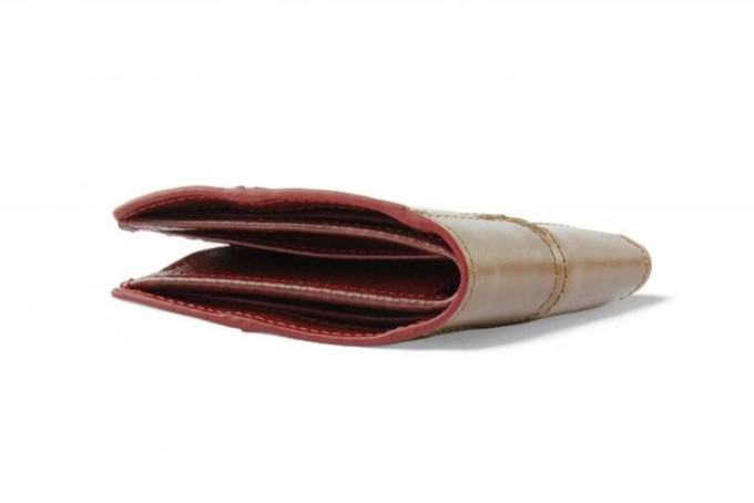 Billfold Wallet with Coin Pocket | Leather & Fire-hose from Elvis & Kresse