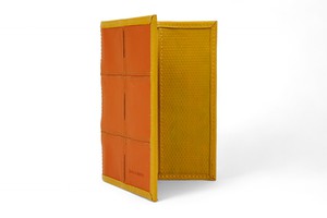 Passport Cover | Leather & Fire-hose from Elvis & Kresse