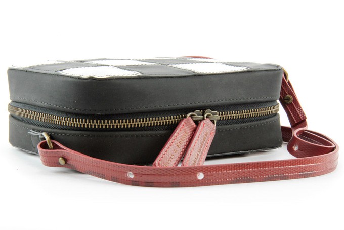 Disco Bag | Leather & Fire-hose from Elvis & Kresse
