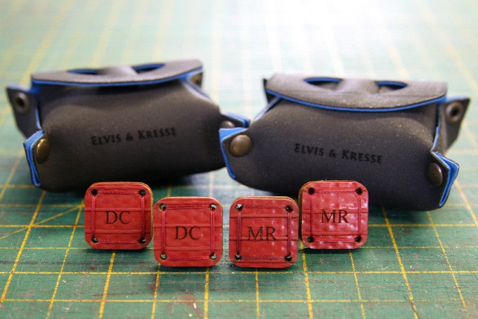 Torpedo Cufflinks | Fire-hose from Elvis & Kresse