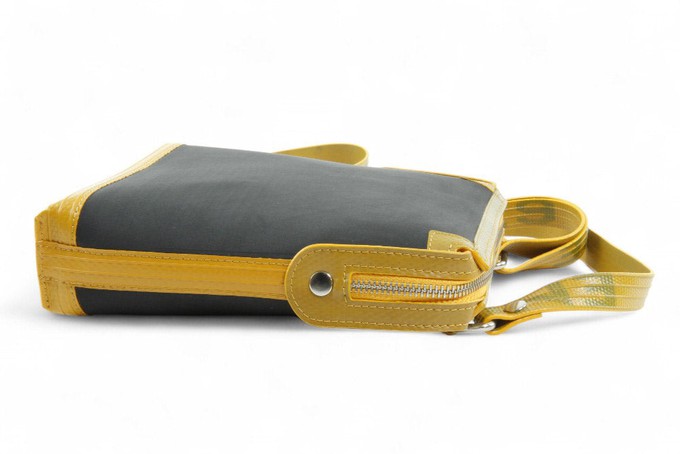 Saddle Bag | Printing Blanket & Fire-hose from Elvis & Kresse
