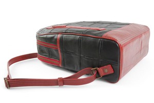 Voyager Backpack | Leather & Fire-hose from Elvis & Kresse