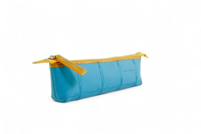 Pencil Case | Leather & Fire-hose from Elvis & Kresse