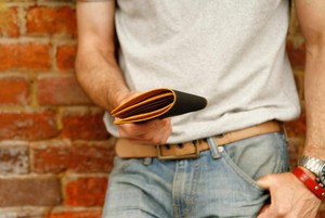 Billfold Wallet | Printing Blanket & Fire-hose from Elvis & Kresse