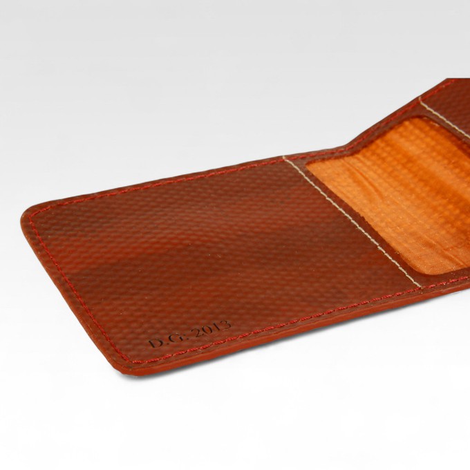 Double Card Holder | Printing Blanket & Fire-Hose from Elvis & Kresse