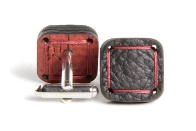 Torpedo Cufflinks | Fire-hose from Elvis & Kresse