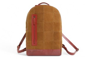 Voyager Backpack | Leather & Fire-hose from Elvis & Kresse