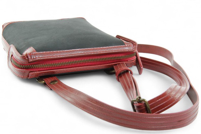 Saddle Bag | Printing Blanket & Fire-hose from Elvis & Kresse