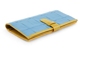 Travel Wallet | Leather & Fire-hose from Elvis & Kresse