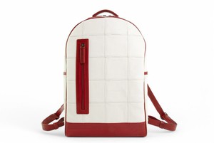 Voyager Backpack | Leather & Fire-hose from Elvis & Kresse