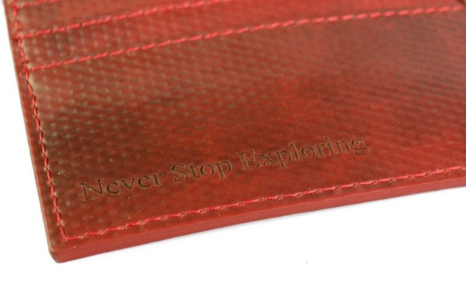 Faversham Wallet | Printing Blanket & Fire-hose from Elvis & Kresse