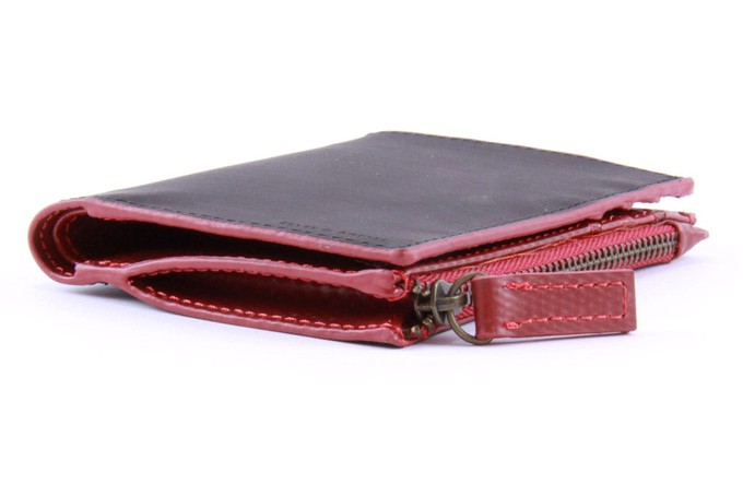 Faversham Wallet | Printing Blanket & Fire-hose from Elvis & Kresse