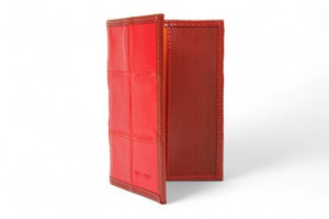 Passport Cover | Leather & Fire-hose from Elvis & Kresse