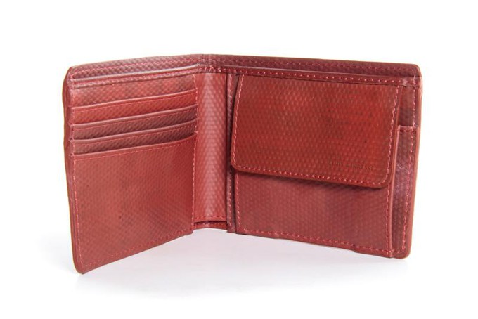 Billfold Wallet | Printing Blanket & Fire-hose from Elvis & Kresse