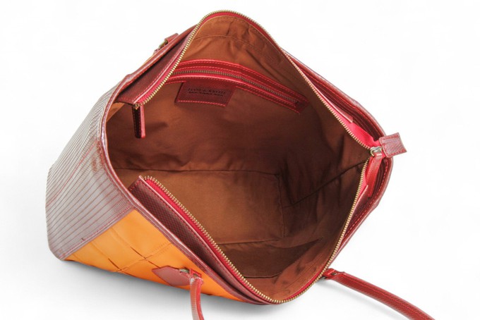 Classic Tote | Leather & Fire-hose from Elvis & Kresse