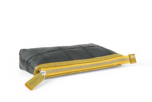 Toiletry Pouch | Leather & Fire-hose from Elvis & Kresse