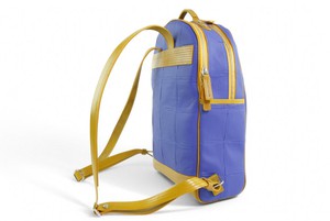 Voyager Backpack | Leather & Fire-hose from Elvis & Kresse