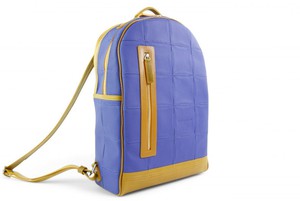 Voyager Backpack | Leather & Fire-hose from Elvis & Kresse