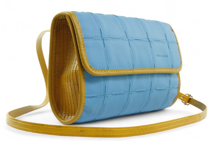 Crossbody Bag | Leather & Fire-hose from Elvis & Kresse