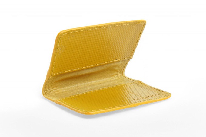 Card Holder | Leather & Fire-hose from Elvis & Kresse