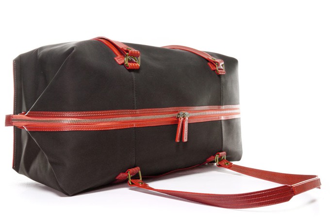 Weekend Bag | Printing Blanket & Fire-hose from Elvis & Kresse