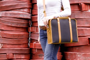 Compact Briefcase | Printing Blanket & Fire-hose from Elvis & Kresse