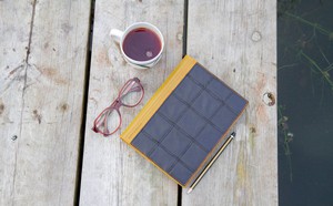 A5 Notebook | Leather & Fire-hose from Elvis & Kresse