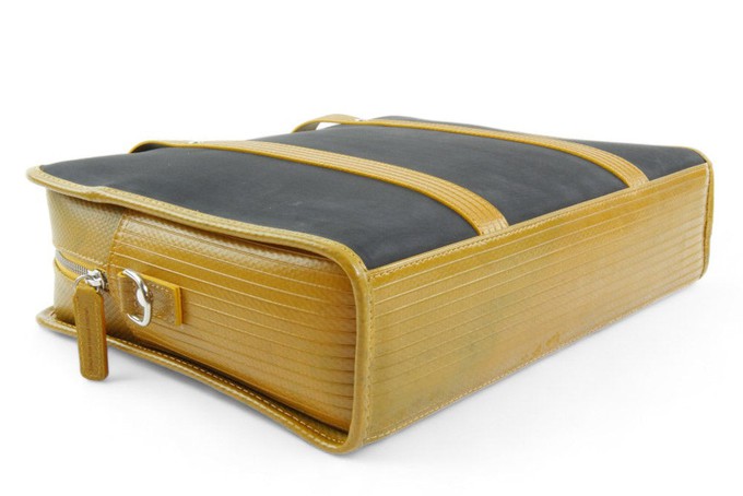 Compact Briefcase | Printing Blanket & Fire-hose from Elvis & Kresse