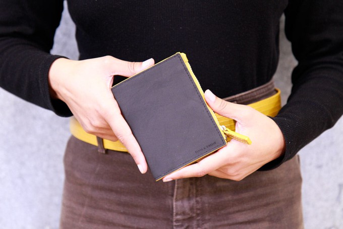 Faversham Wallet | Printing Blanket & Fire-hose from Elvis & Kresse