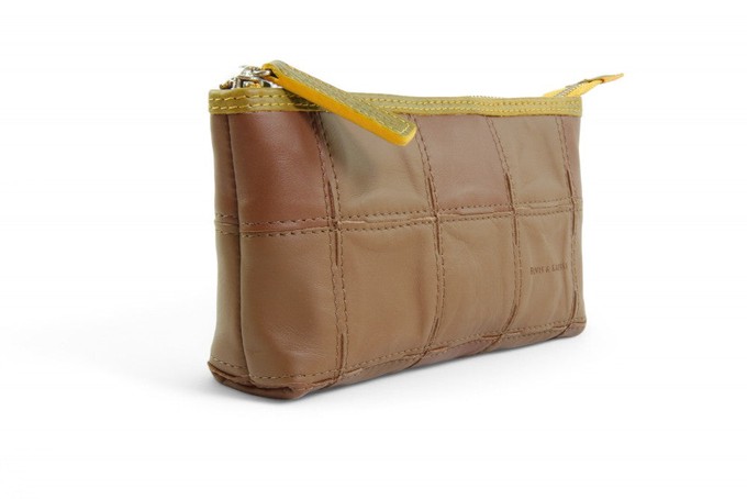 Toiletry Pouch | Leather & Fire-hose from Elvis & Kresse